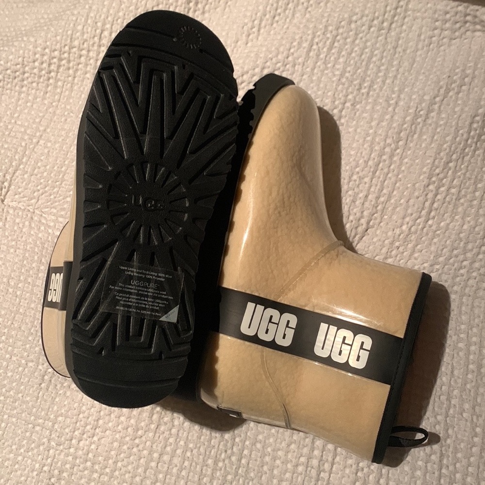 BEAND NEW CLEAR UGG MINI